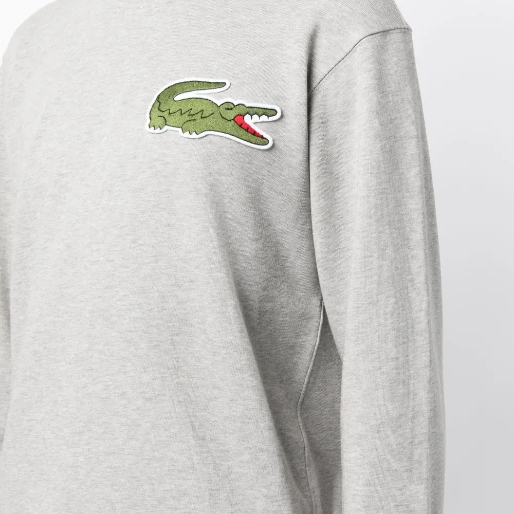 Толстовка с нашивкой-логотипом из коллаборации с Lacoste