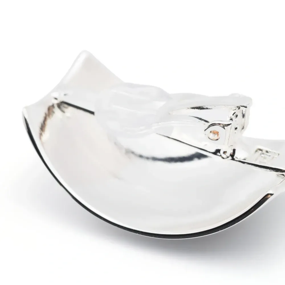 Овальные серьги