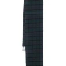 Шерстяной шарф в клетку тартан