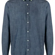 Рубашка с воротником на пуговицах