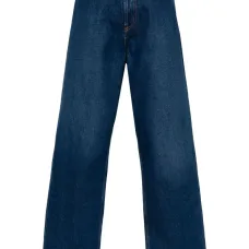 Джинсы с нашивкой-логотипом