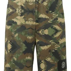 Шорты с эластичным поясом и нашивкой-логотипом