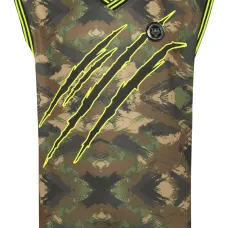 Топ с камуфляжным принтом и логотипом