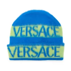 Шапка бини из вирджинской шерсти с логотипом