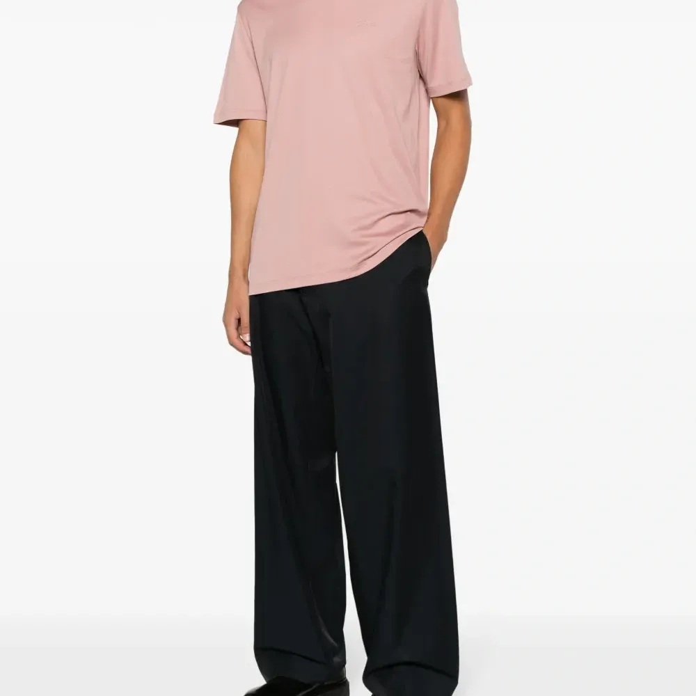 Хлопковая футболка с принтом логотипа