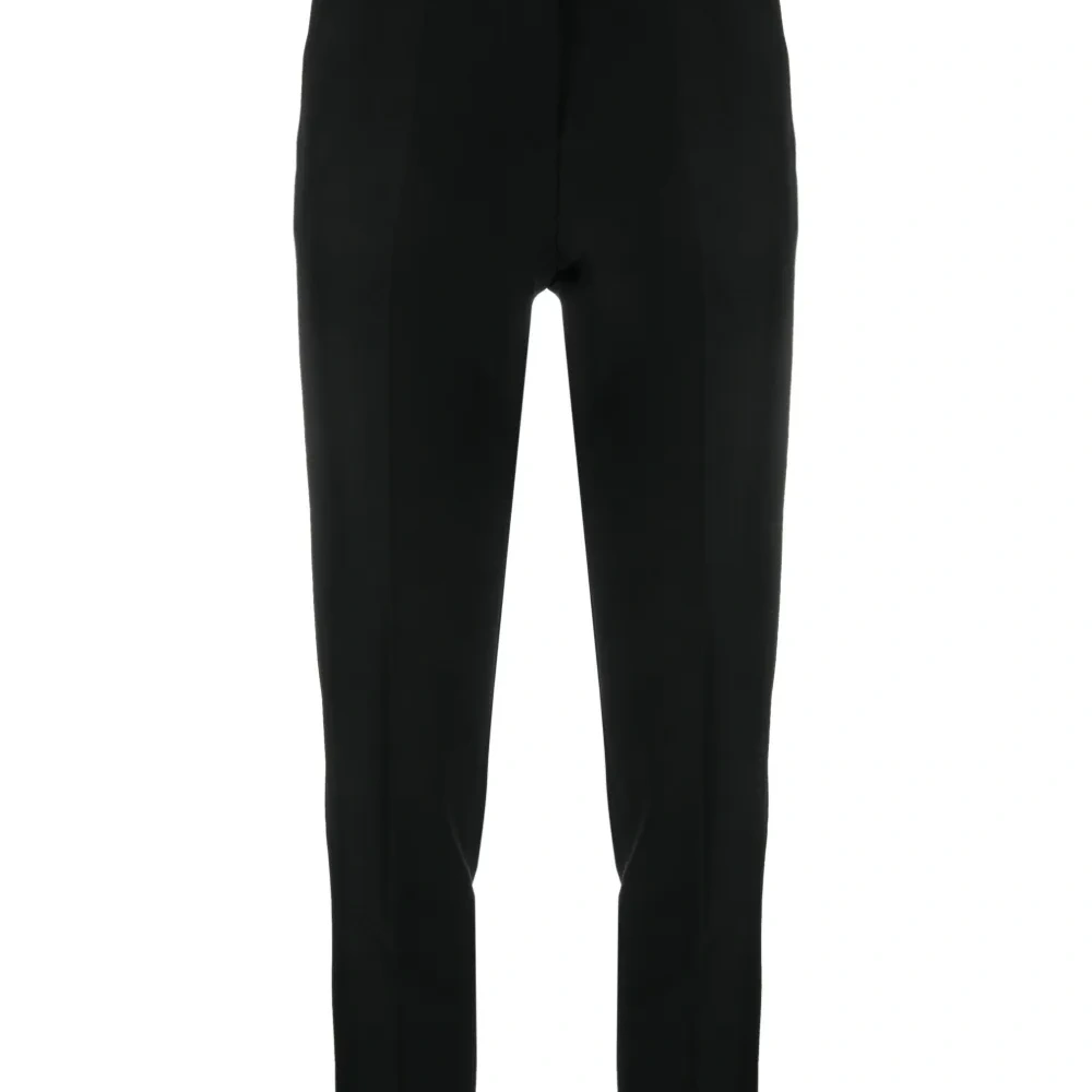 Укороченные брюки средней посадки