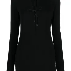 Платье мини Seeran со шнуровкой