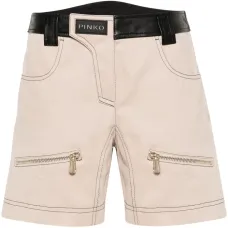 Шорты Scilla со вставками из кожи Шорты Scilla со вставками из кожи