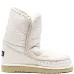 Eskimo 18 crochet-trim metallic-leather boots