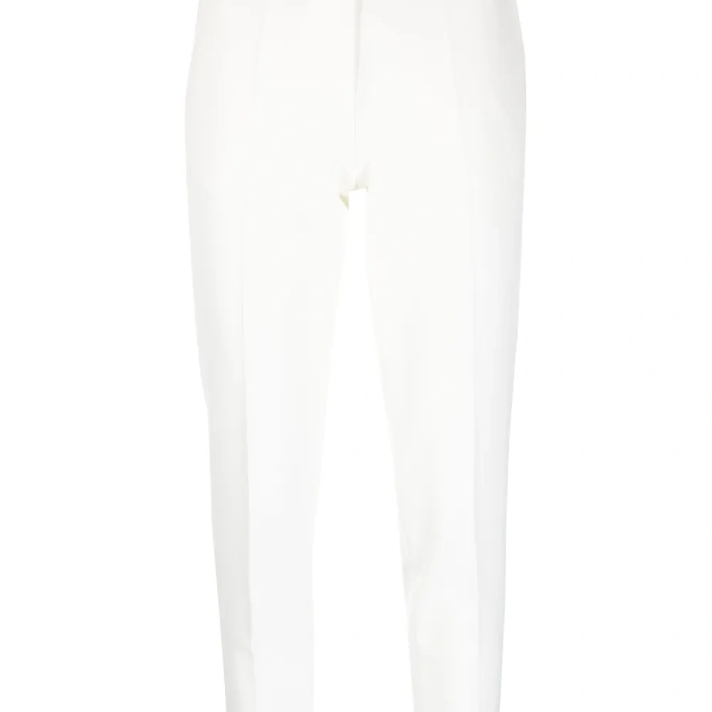 Укороченные брюки средней посадки