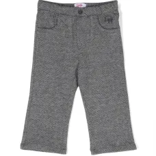 Брюки в ломаную клетку