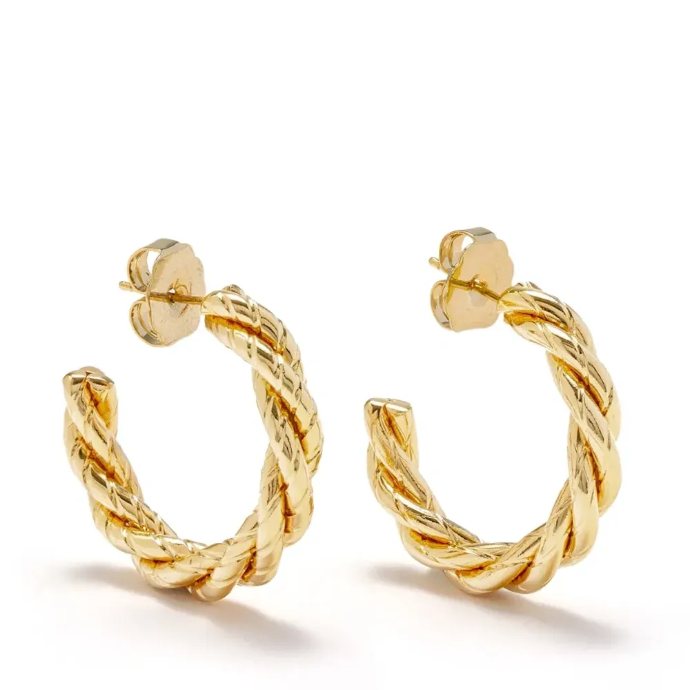 Серьги-кольца Sonia