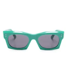 Солнцезащитные очки Edku в овальной оправе