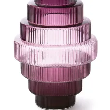 Large Steps glass vase