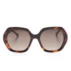 Солнцезащитные очки черепаховой расцветки Солнцезащитные очки черепаховой расцветки