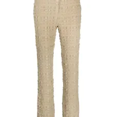 Узкие брюки Juna из сирсакера