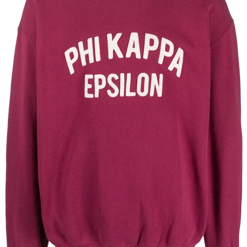 Толстовка с приспущенными плечами и логотипом