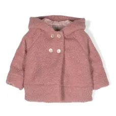 Куртка из шерпы с капюшоном