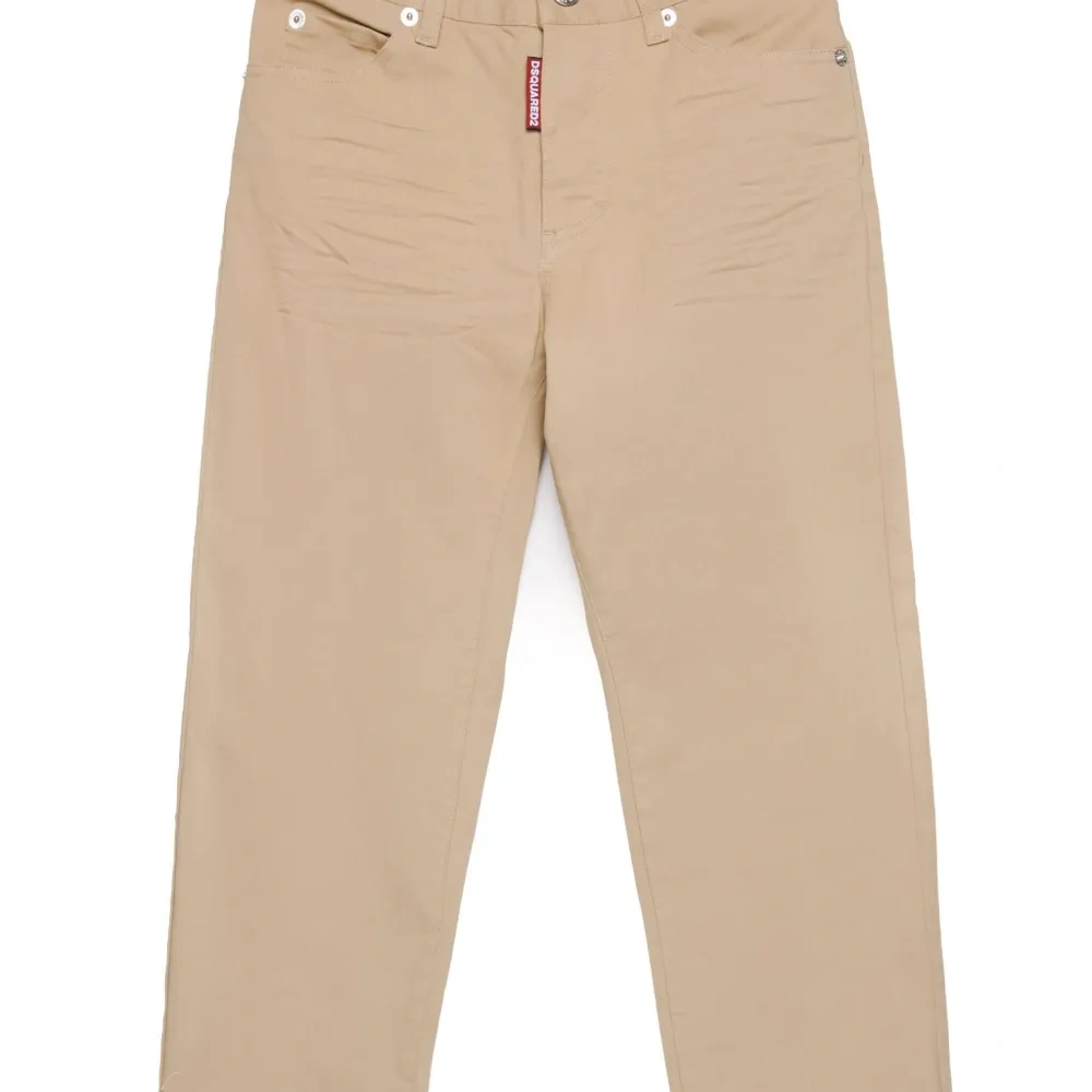 Прямые джинсы средней посадки