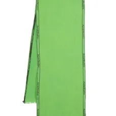 Шарф с жаккардовым логотипом