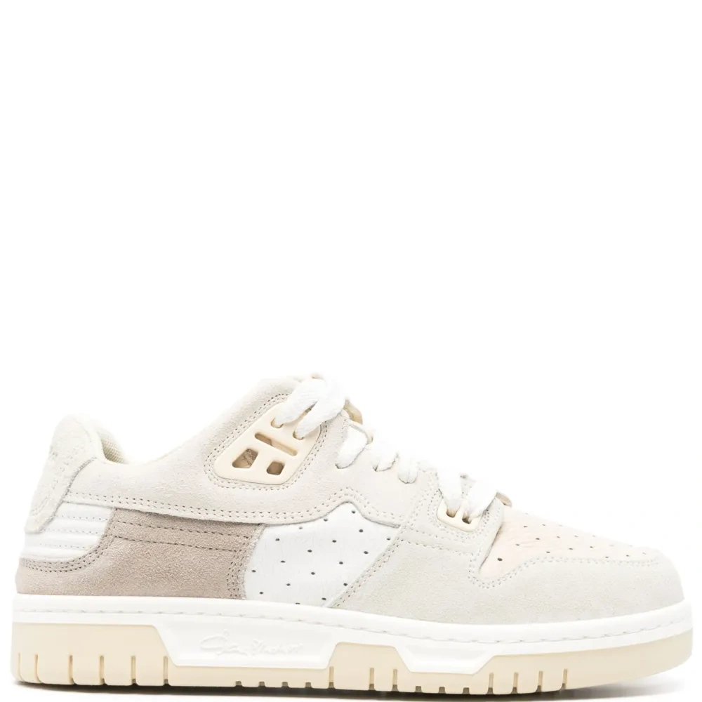 Кроссовки со вставками