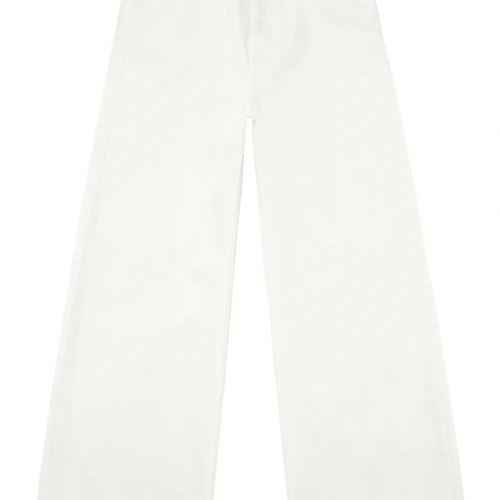 Широкие джинсы с заниженной талией