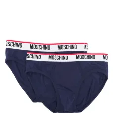 Комплект из двух трусов-брифов с логотипом
