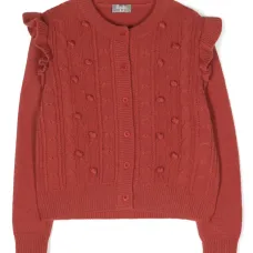 Фактурный кардиган из вирджинской шерсти