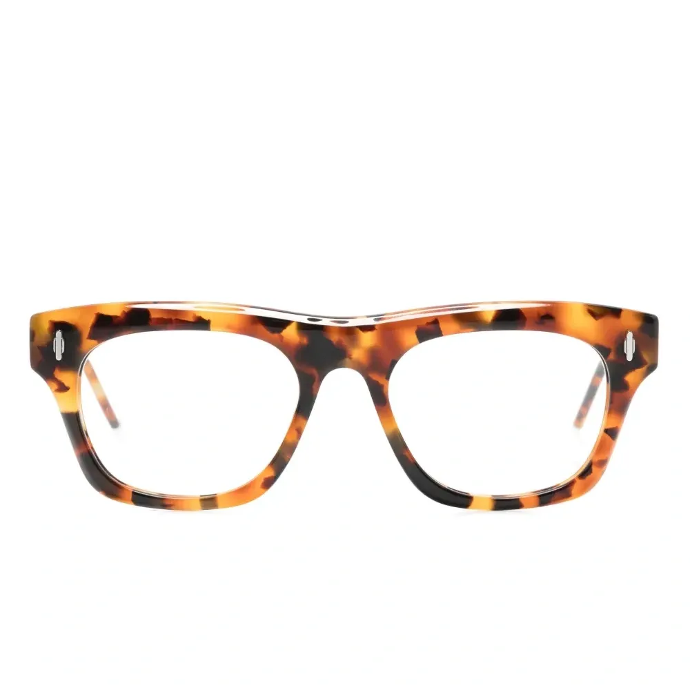 Очки в круглой оправе черепаховой расцветки