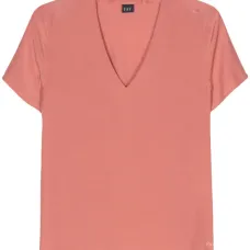 Блузка с V-образным вырезом