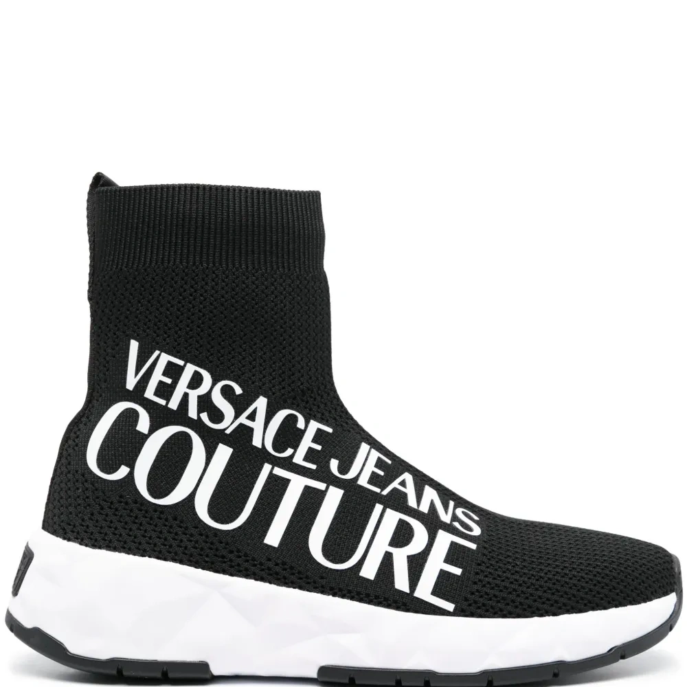 Кроссовки-носки с логотипом