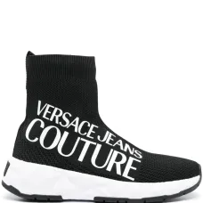 Кроссовки-носки с логотипом