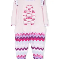 Пижама с узором зигзаг