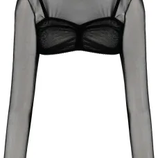 Полупрозрачный топ