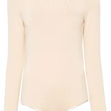 Боди из джерси с открытыми плечами Боди из джерси с открытыми плечами