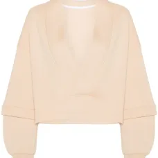 Толстовка с V-образным вырезом