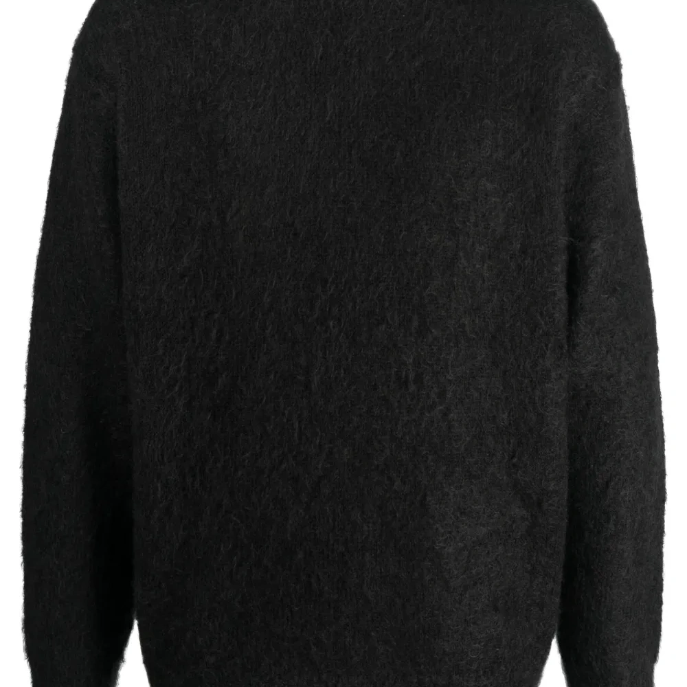 Флисовый джемпер с круглым вырезом