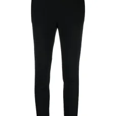 Укороченные брюки с завышенной талией