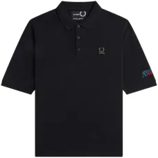 Рубашка поло с вышитым логотипом