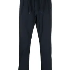 Зауженные брюки с логотипом