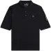 Logo-plaque cotton polo shirt