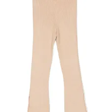 Брюки в рубчик с логотипом