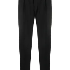 Зауженные брюки с эластичным поясом