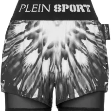 Шорты с графичным принтом и логотипом