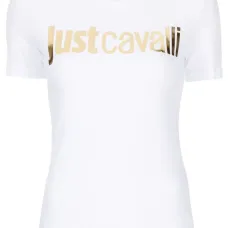 Logo-embossed round-neck T-shirt