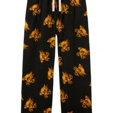 Спортивные брюки Burning с вышитой монограммой Спортивные брюки Burning с вышитой монограммой