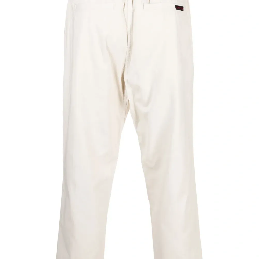 укороченные брюки с пряжкой