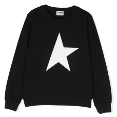 Толстовка с приспущенными плечами и надписью