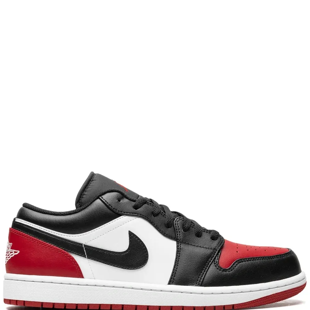Кроссовки Air Jordan 1 Low Bred Toe