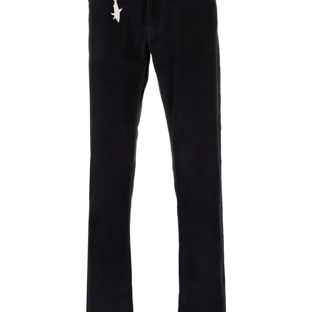 Вельветовые брюки с подвеской